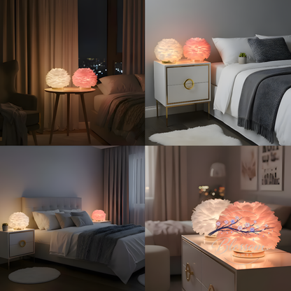 Feather Glow Lamp